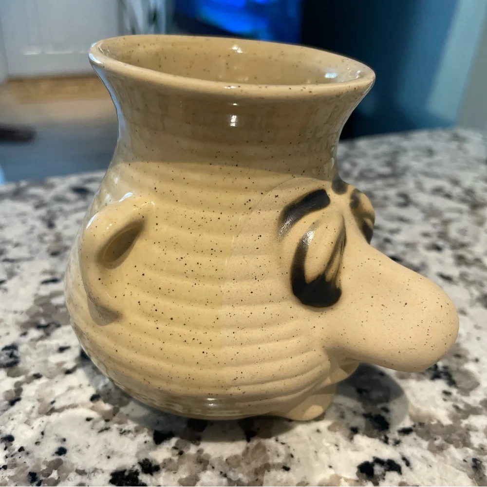 Peter Petrie “It’s Snot a Mug” Egg Separator Stoneware Pottery